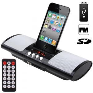 Power Force Multi-function Card Reader Speaker with Remote Controller