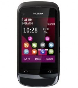 Nokia C2-02 Touch&Type Black