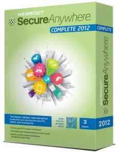 Webroot SecureAnywhere™ Complete 2012