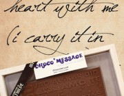 Δώρο Choco Message με μήνυμα 