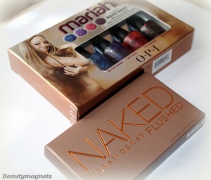 Urban Decay Naked Basics Palette -O.P.I  Mariah Carey Mini Pack Collection Nail Lacquer