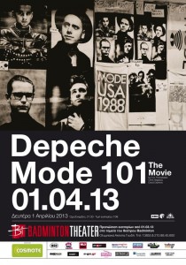Depeche Mode - 101 the movie, depeche mode badminton, depeche mode movie athens 2013