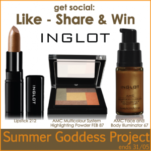 INGLOT Summer Goddess Project