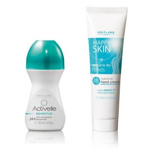 Κερδιστε μια κρεμα χεριων και αποσμητικο oriflame