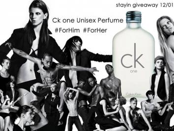 Διαγωνισμός με δώρο το unisex άρωμα One του οίκου Calvin Klein
