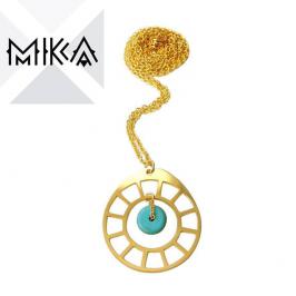 Διαγωνισμός για ένα επίχρυσο κρεμαστό με τυρκουάζ Διαγωνισμός για ένα επίχρυσο κρεμαστό με τυρκουάζ