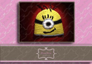 Διαγωνισμός με δώρο ένα σκουφάκι Minion για εκείνη ή για το λιακαδάκια της από την ταλαντούχα Pon_Pon Διαγωνισμός με δώρο ένα σκουφάκι Minion για εκείνη ή για το λιακαδάκια της από την ταλαντούχα Pon_Pon