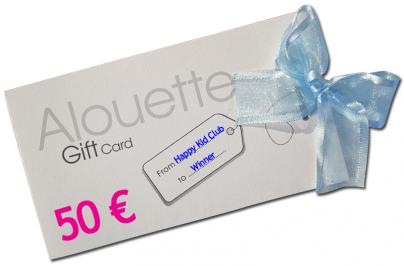 Διαγωνισμός για μια δωροεπιταγή αξίας 50€ για αγορές από το eshop της Alouette Διαγωνισμός για μια δωροεπιταγή αξίας 50€ για αγορές από το eshop της Alouette