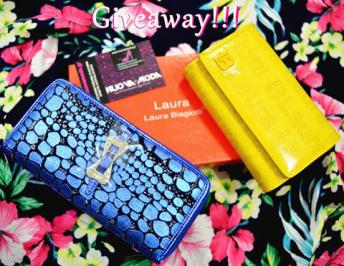 Διαγωνισμός με δώρο δύο υπέροχα πορτοφόλια Laura Biagiotti! Διαγωνισμός με δώρο δύο υπέροχα πορτοφόλια Laura Biagiotti!