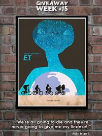 Διαγωνισμός με δώρο πόστερ της ταινίας “Ε.Τ. ο Εξωγήινος” Διαγωνισμός με δώρο πόστερ της ταινίας “Ε.Τ. ο Εξωγήινος”