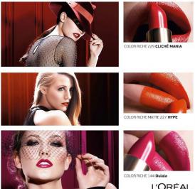 Διαγωνισμός L'Oréal Paris με δώρο 30 κραγιόν με απόχρωση της επιλογής σας