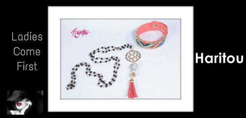 Διαγωνισμός για ένα ροζάριο με ημιπολύτιμες πέτρες κι ένα βραχιόλι χειροποίητο με χρωματιστές χάντρες, προσφορά της αγαπημένης σελίδας Haritou !