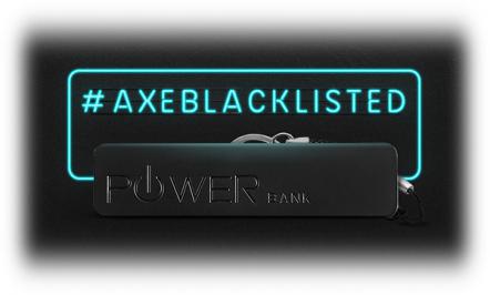 Διαγωνισμός με δώρο portable chargers και προϊόντα AXE Black