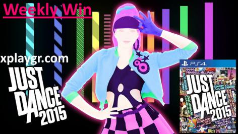 Διαγωνισμός με δώρο ένα αντίτυπο του Just Dance 2015 για το Playstation 4.
