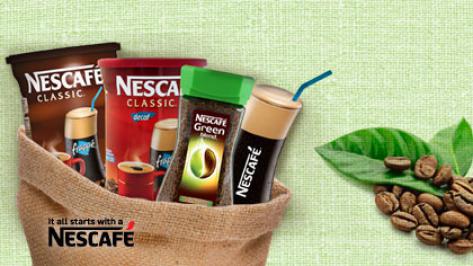 Διαγωνισμός για ένα πακέτο με 5 συσκευασίες Nescafé: 2 συσκευασίες Nescafé Classic, 2 συσκευασίες Nescafé Classic Decaf, 1 συσκευασία Nescafé Green Blend.