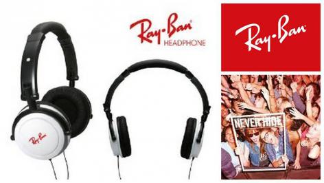 Διαγωνισμός για ενα ζευγάρι ακουστικά ray ban για cd, i-pod και i-phone!