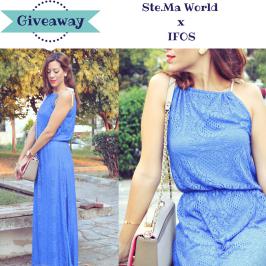 Διαγωνισμός για ένα υπέροχο maxi φόρεμα σε μπλε απόχρωση