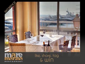 Διαγωνισμός με δώρο ένα δωρεάν γεύμα για 4 άτομα στο Mare Marina στη Μαρίνα Φλοίσβου