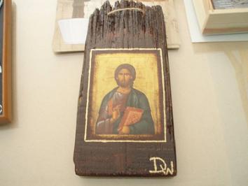 Διαγωνισμός με δώρο μια χειροποιητη ξύλινη εικονα του Χριστου