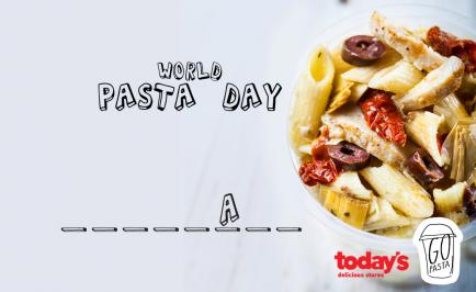 Διαγωνισμός για 10 τυχεροί θα κερδίσουν 5 menu Go Pasta