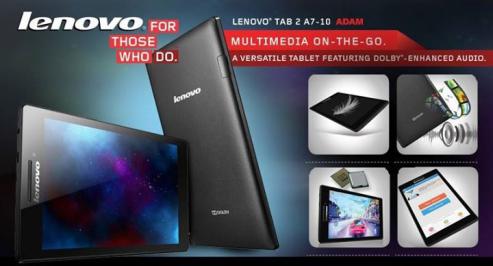 Διαγωνισμός για ένα Lenovo Tab 2 A7-10 !