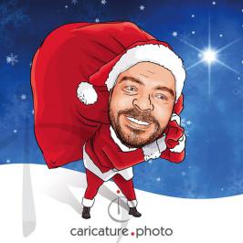 Διαγωνισμός με δώρο μια καρικατούρα του Santa Claus με τη φωτογραφία σας