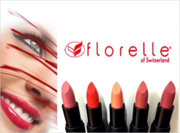 Διαγωνισμός με δώρο ένα υπέροχο κραγιόν ματ/matte lipstick ένα eye liner waterproof από τα προιόντα της Florelle of Switzerland!!
