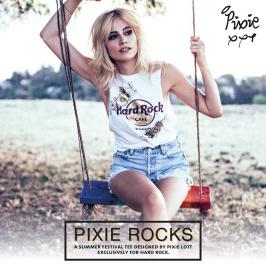 Διαγωνισμός με δώρο 2 Συλλεκτικά μπλουζάκια Hard Rock Cafe x Pixie Lott limited edition T-shirt!