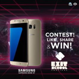 Διαγωνισμός EXIT School Festival με δώρο Samsung galaxy S7 Edge