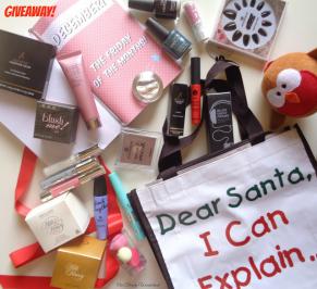 Διαγωνισμός με δώρο μία χριστουγεννιάτικη τσάντα με δώρα ομορφιάς