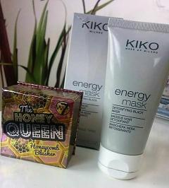 Διαγωνισμός για μία μάσκα προσώπου Kiko energie και ένα ρουζ λάμψης w7 honey queen