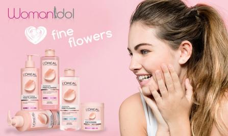 Διαγωνισμός για 3 συλλογές καθαρισμού προσώπου Fine Flowers από τη L' Oréal