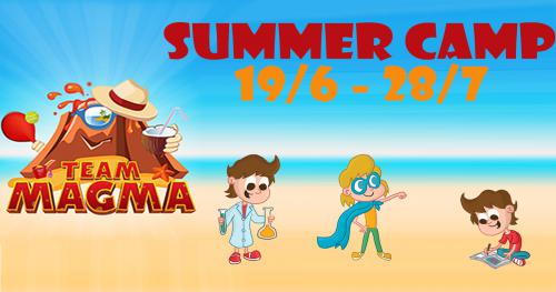 Διαγωνισμός για μία δωρεάν συμμετοχή και 2 με έκπτωση 50% για την 5η ή την 6η Εβδομάδα του Team Magma Summer Camp