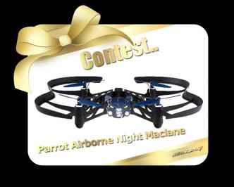 Διαγωνισμός για ένα drone Airborne Night Maclane της Parrot