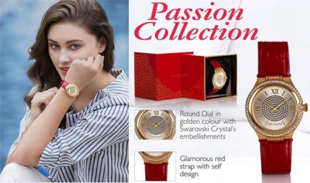Διαγωνισμός με δώρο ένα γυναικείο ρολόι Passion με κρυστάλλους Swarovski