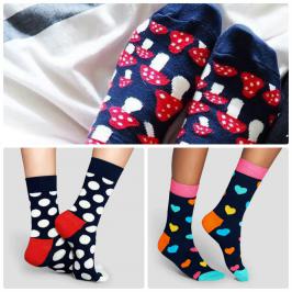 Διαγωνισμός με δώρο πακέτο γυναικείες Happy Socks