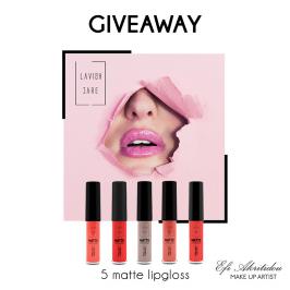 Διαγωνισμός με δώρο 5 Lavish Care matte lipgloss