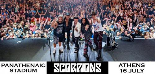 Διαγωνισμός με δώρο 5 διπλές προσκλήσεις για να απολαύσετε από κοντά τους Scorpions στο Καλλιμάρμαρο την Δευτέρα 16 Ιουλίου