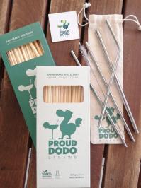 Διαγωνισμός με δώρο δύο σετ οικολογικά καλαμάκια Proud Dodo