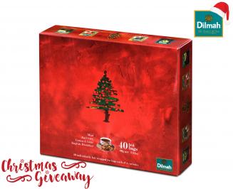 Διαγωνισμός με δώρο ένα Dilmah Christmas Gift Pack μαζί με δύο γυάλινες κούπες