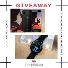 Διαγωνισμός με δώρο 1 AGM A10 Rugged Smartphone & 1 Xiaomi Imilab KW66 Smartwatch